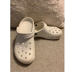 White Crocs
